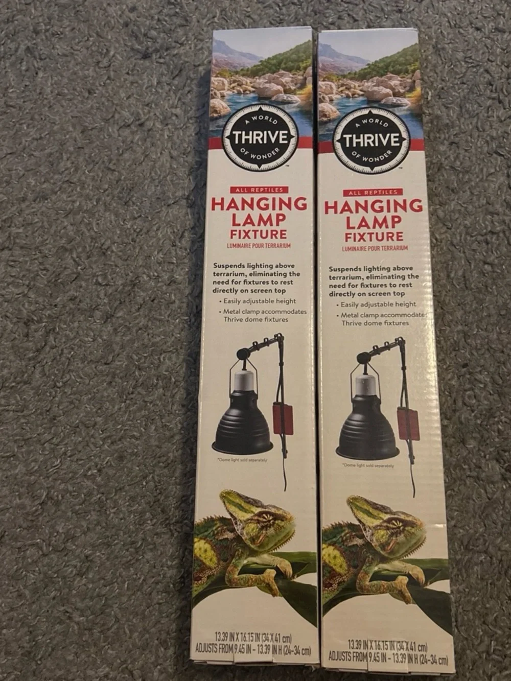 Thrive Hanging Lamp Fixture - Black and Red Accents